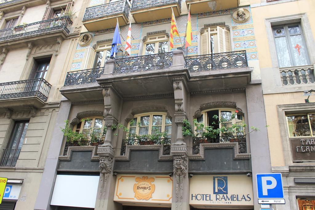 Ramblas Hotel Barcelona Exterior foto